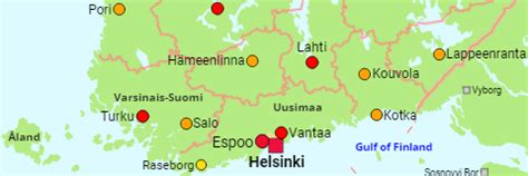 cities in finland by population|Finland : Major Cities and Municipalities .